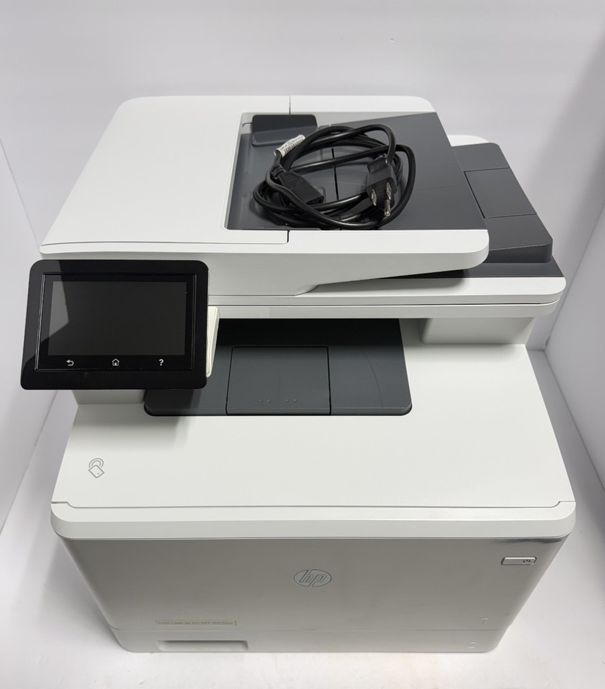 ✅HP Color LaserJet MFP M477fdw All-in-One Printer ONLY BLACK & CYAN TONER
