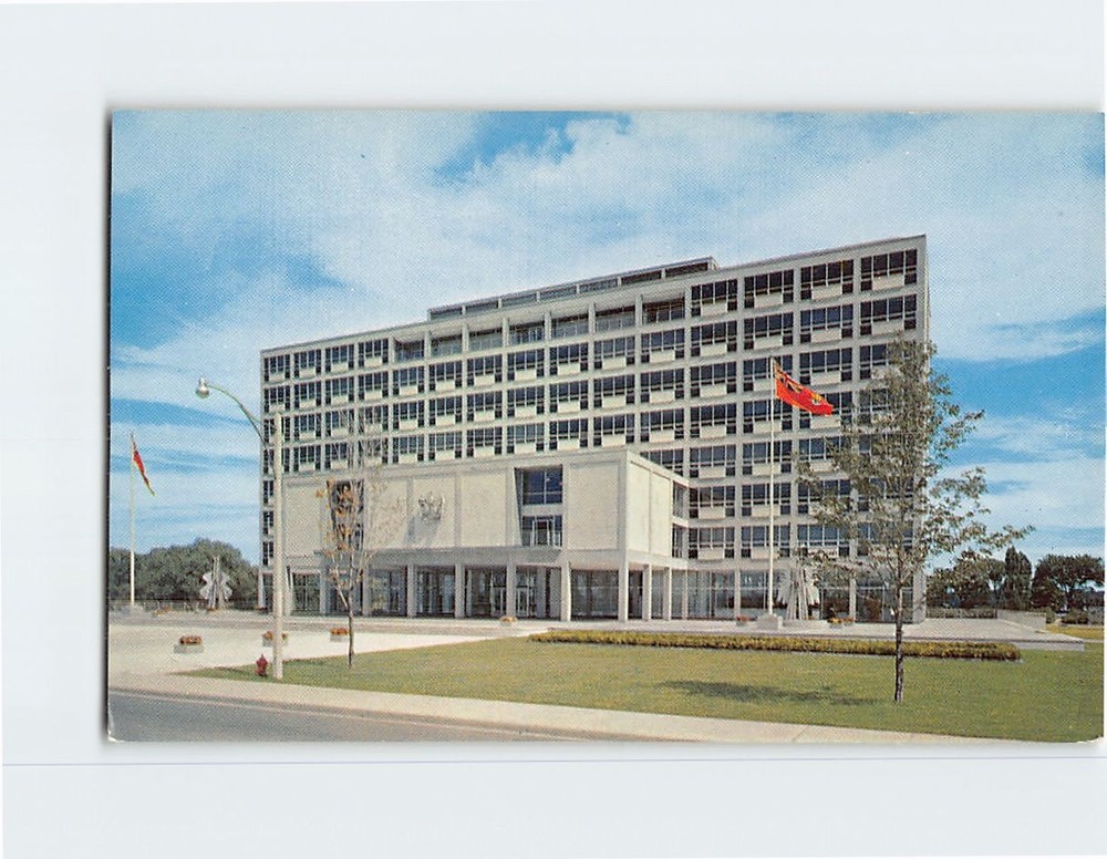 Postcard City Hall Ottawa Ontario Canada