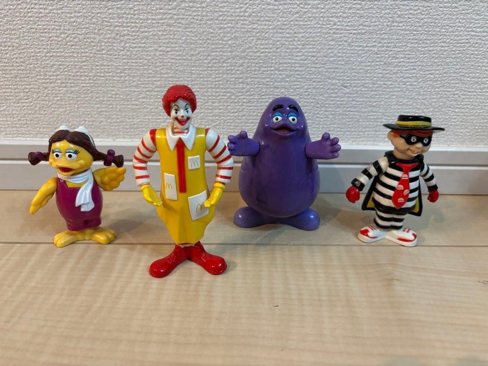 McDonald's character figure set #db637f