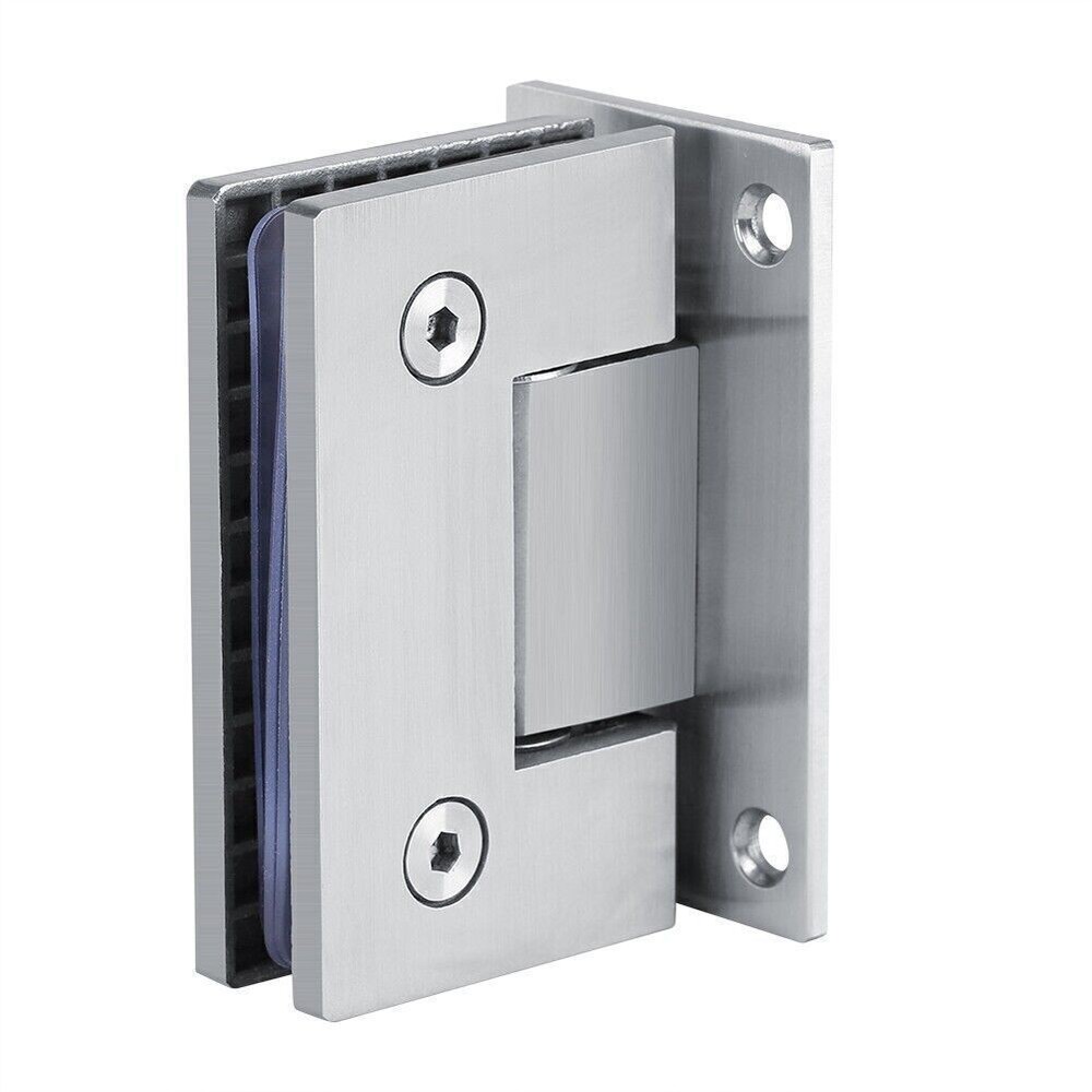 8-10 mm Bracket Frameless Wall to Glass Shower Door Wall Mount Hinge