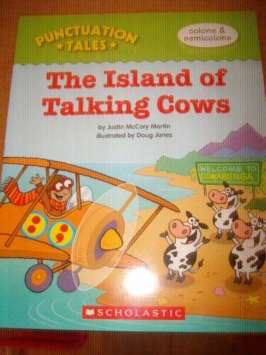 The Island of Talking Cows (Punctuation Tales, Colons and Semicolons) - GOOD