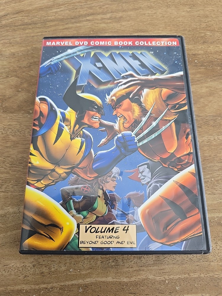 X-Men Animated Series Vol 4 DVD Region 1 Mint Condition VGC