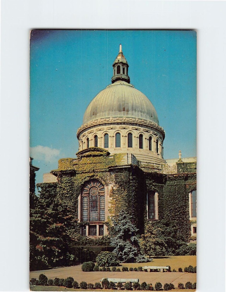 Postcard Chapel at the US Naval Academy Annapolis Maryland USA