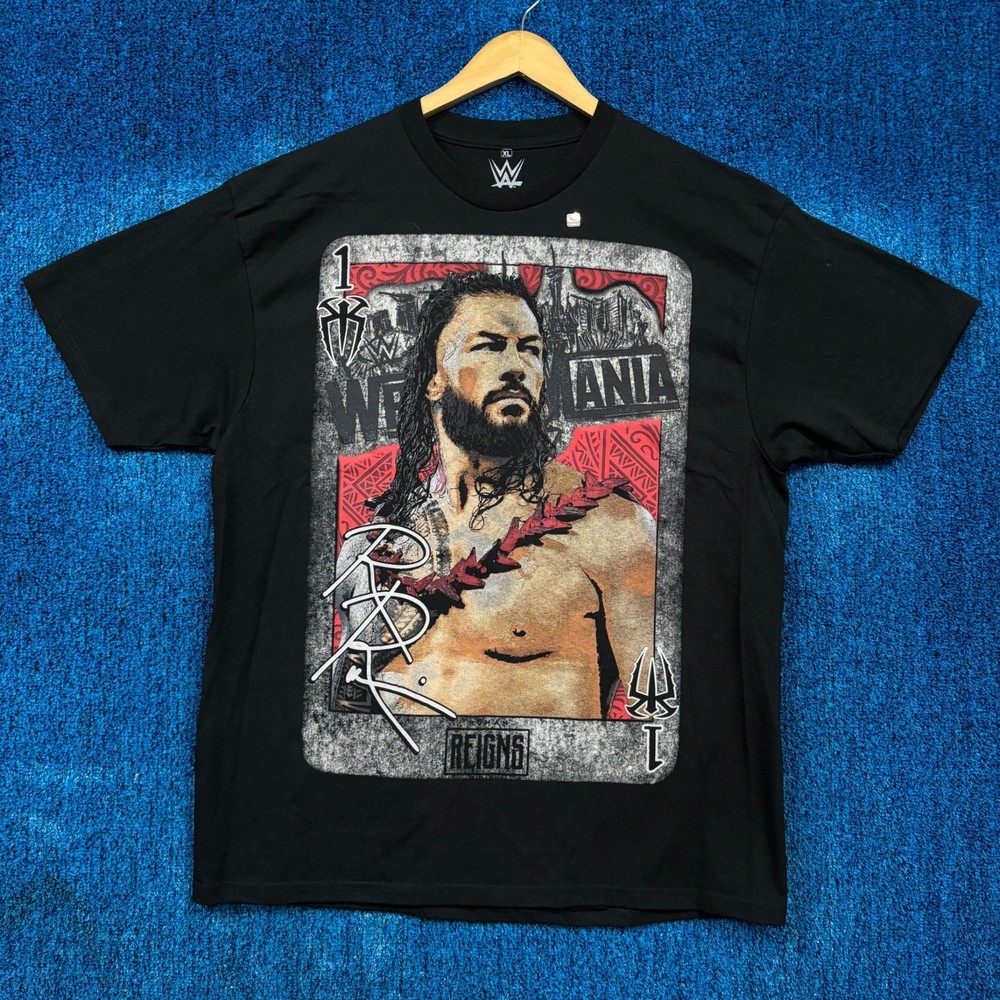 WWE Roman Reigns Wrestler Legends T-Shirt Size Extra Large