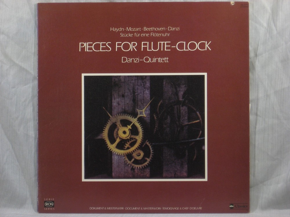 Haydn/Mozart/Beethoven/Danzi - Pieces for Flute-Clock - Danzi-Quintett AB-67016