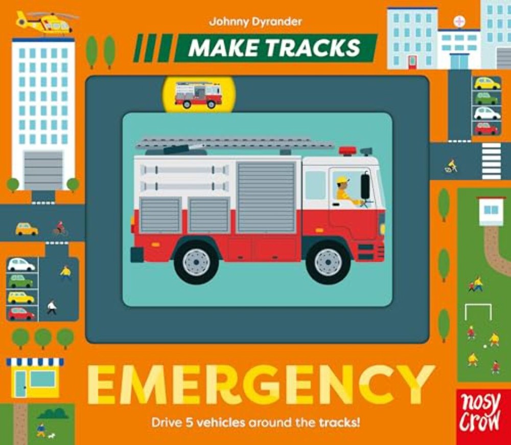 Make Tracks: Emergency - Board Books