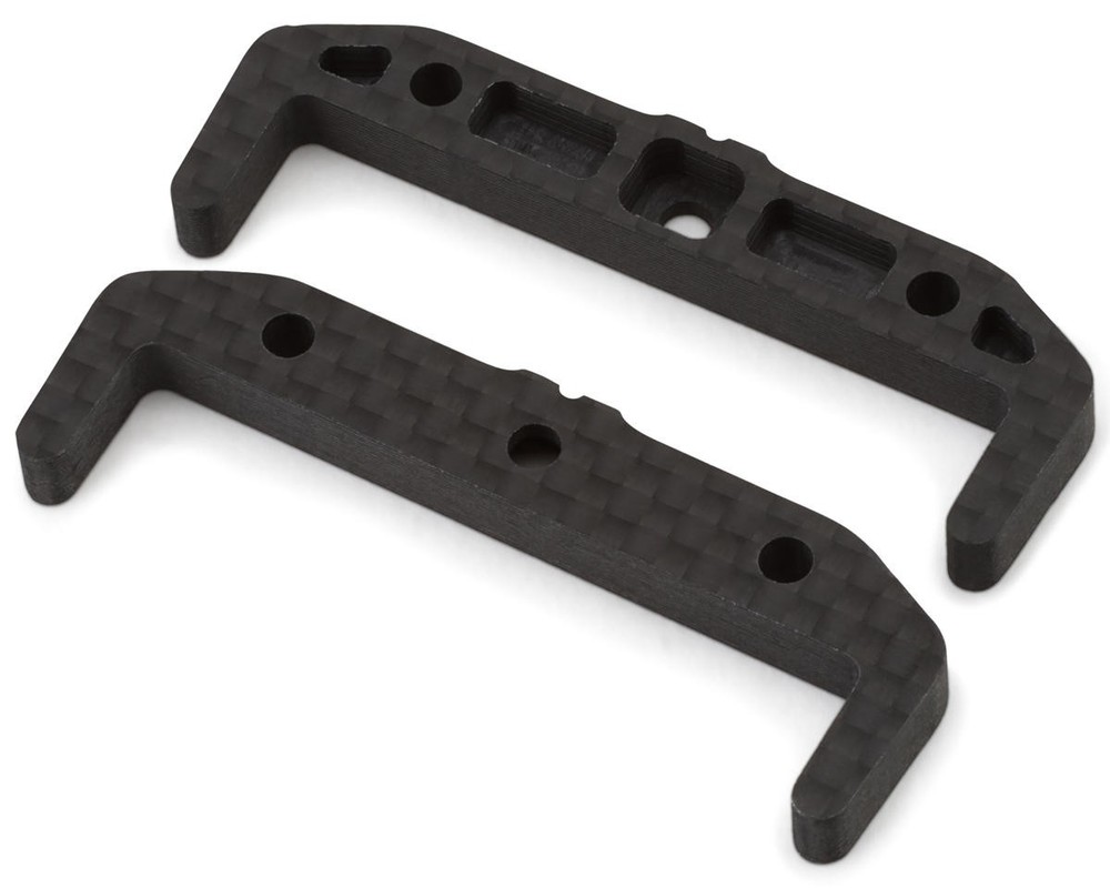 Exotek Team Associated RC10B7/B7D Carbon Fiber Battery Braces (2) [EXO2297]🌟✨25 Years on eBay! 250,000+ feedback!✨🌟