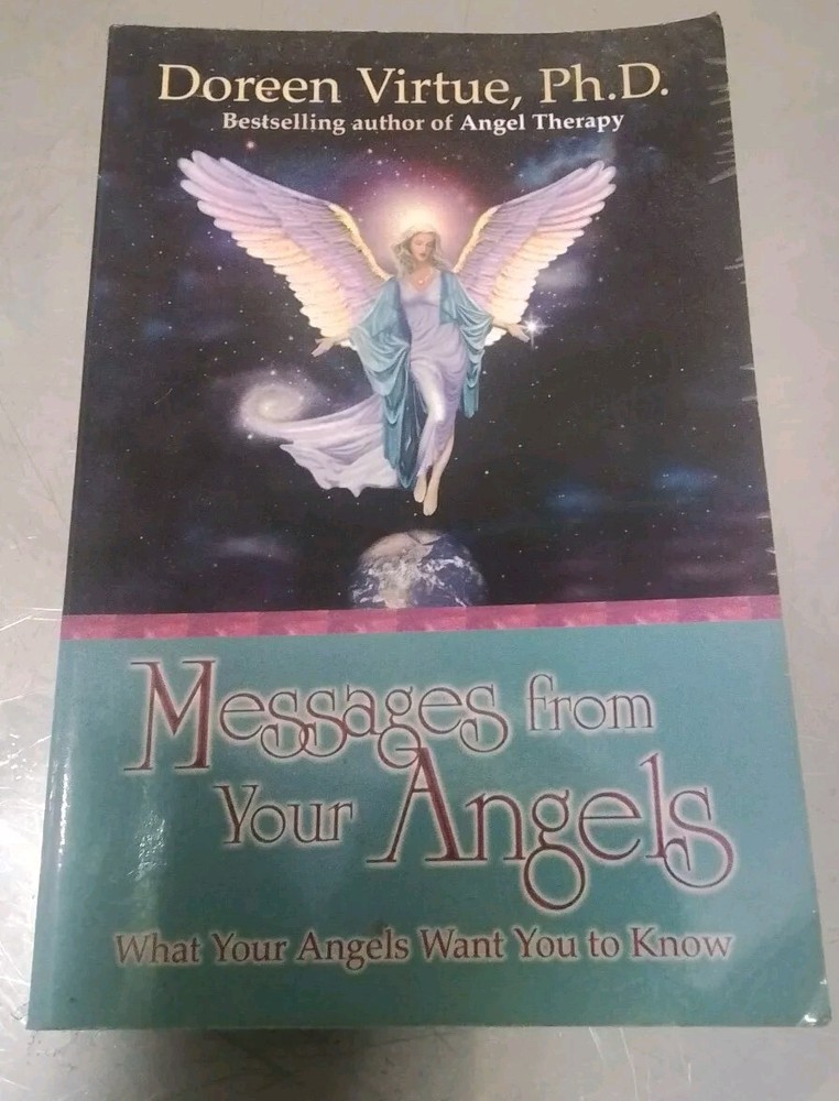 Hard Cover Book Message From Angels Spiritual Guidance