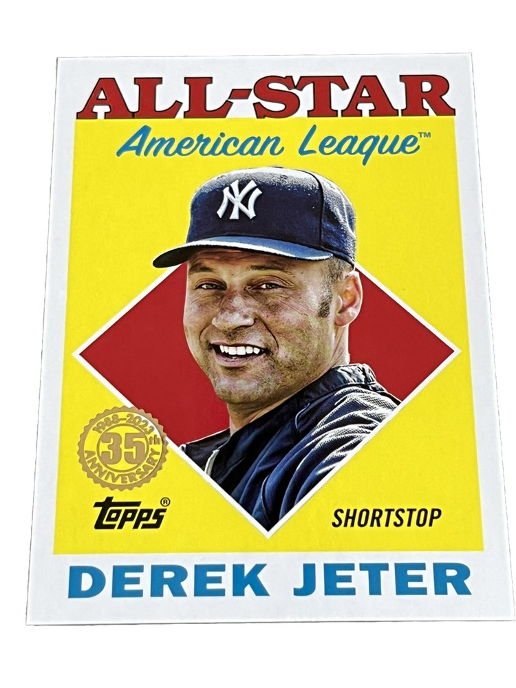2023 Topps Series 2 Derek Jeter 1988 All-Star Baseball Card #88AS-28
