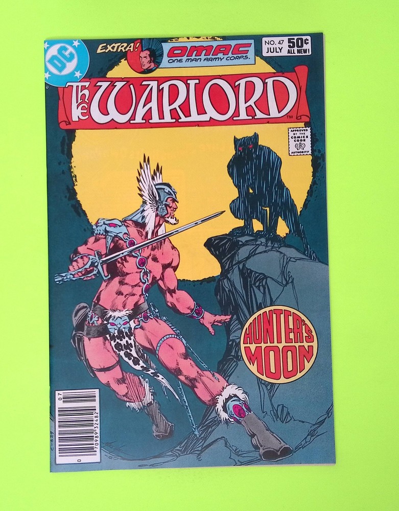 Warlord #47 Vol. 1 1981 DC Comics 1st App Newsstand High Grade Comic Book W76-46
