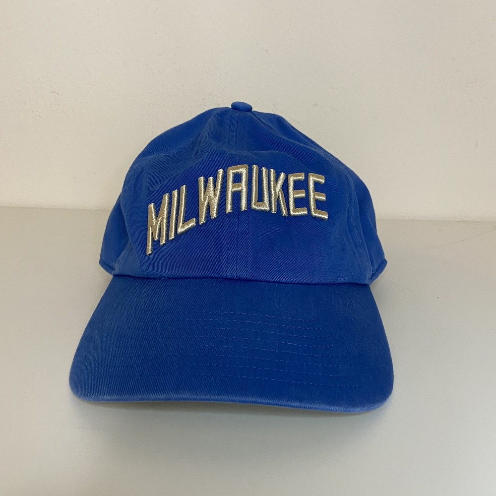 '47 Brand Milwaukee Bucks NBA Licensed Cap Blue City Apparel Edition One Size