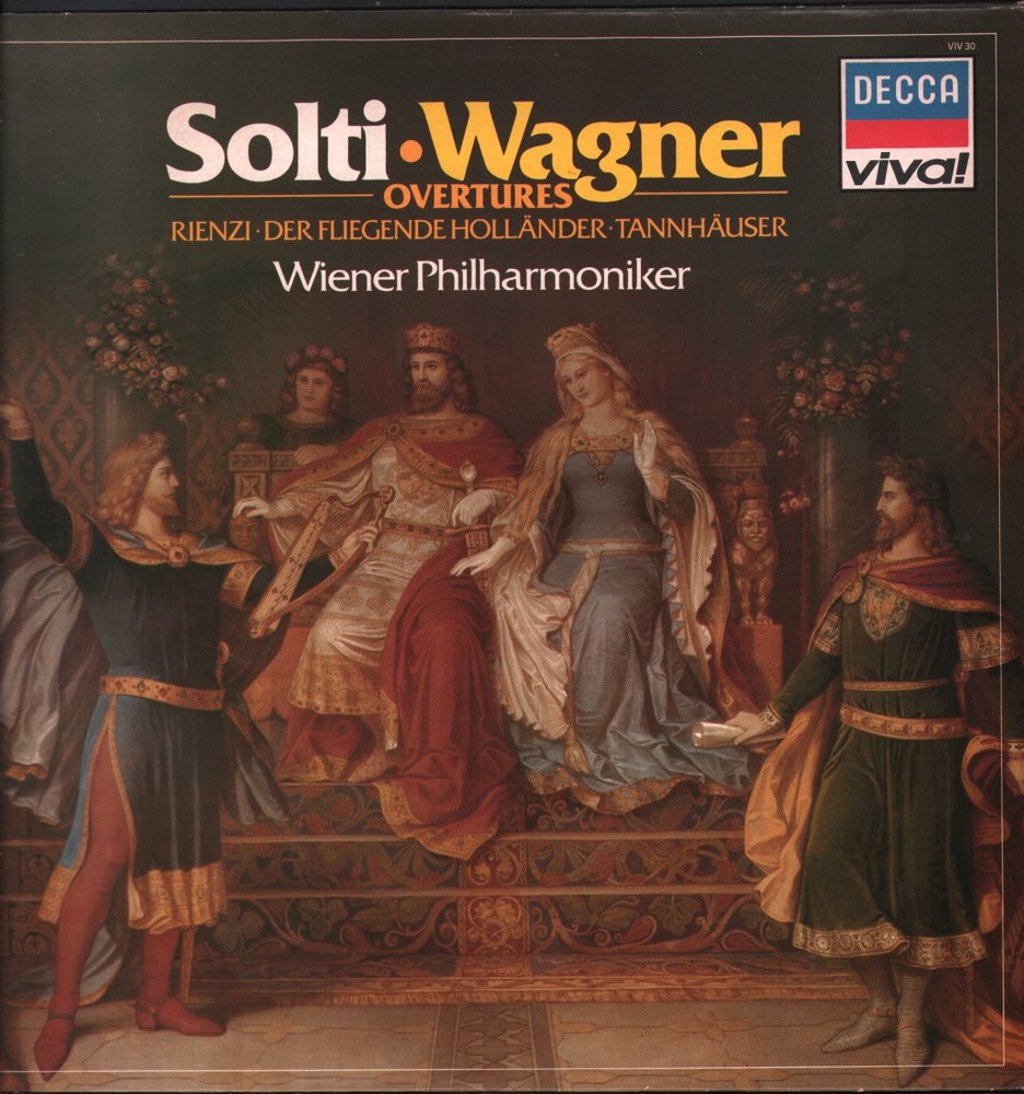 VIV30 Georg Solti / Wiener Philharmoniker Orchestra Wagner - Overtures: Rienzi
