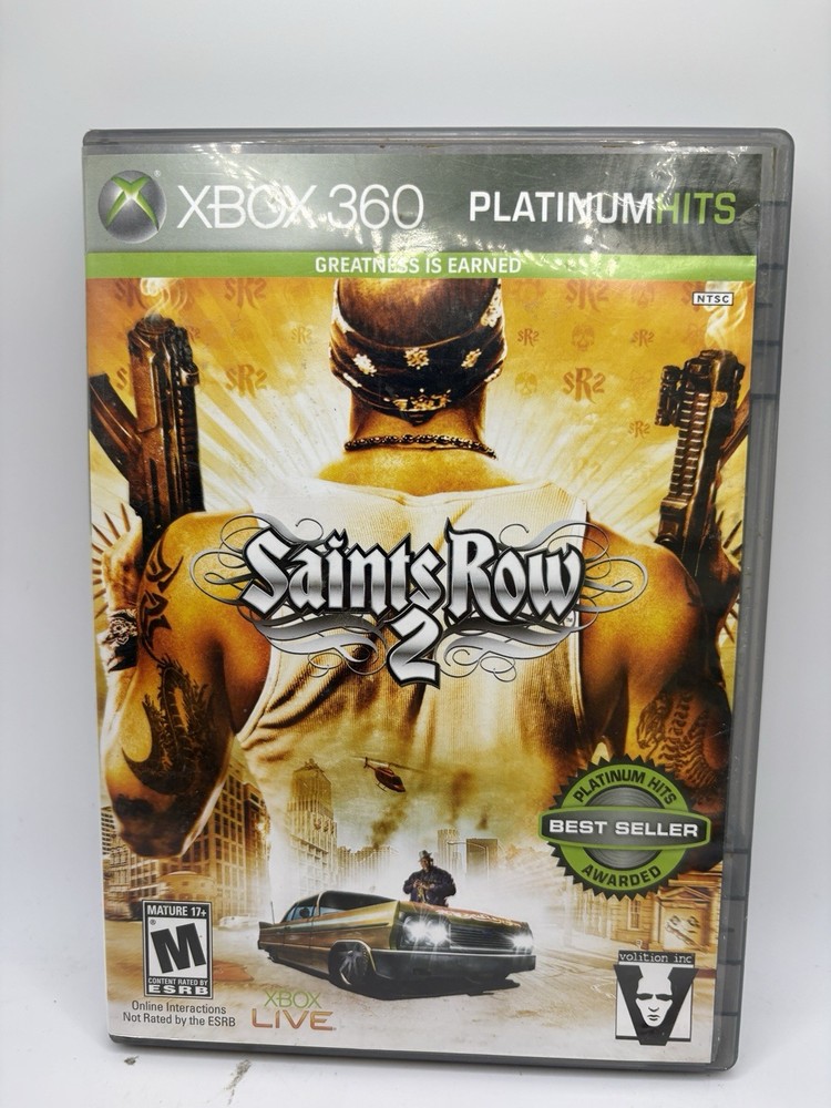 Saints Row 2 Xbox 360 Complete With Manual Tested