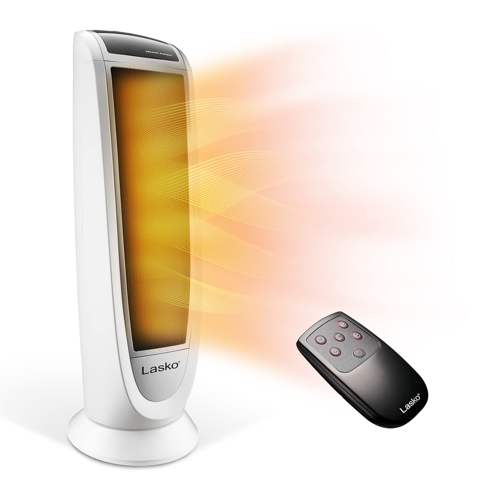 Oscillating Digital Ceramic Tower Heater for Home with Overheat Protection, T...