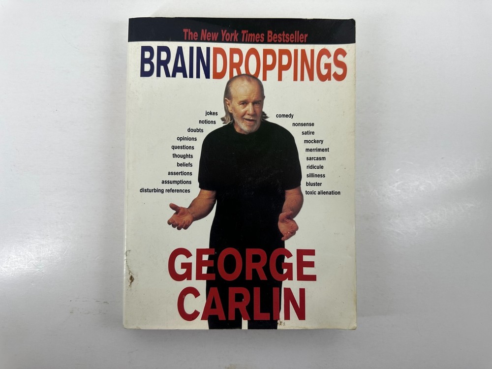 Brain Droppings by George Carlin (1998, Trade Paperback)