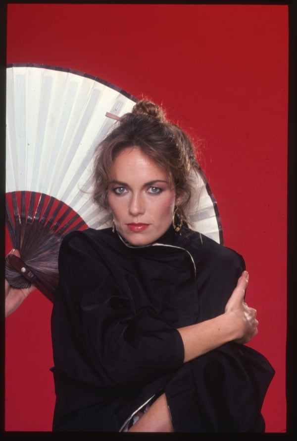 Catherine Bach Dukes of Hazzard star Original Transparency 1980's Photo Shoot