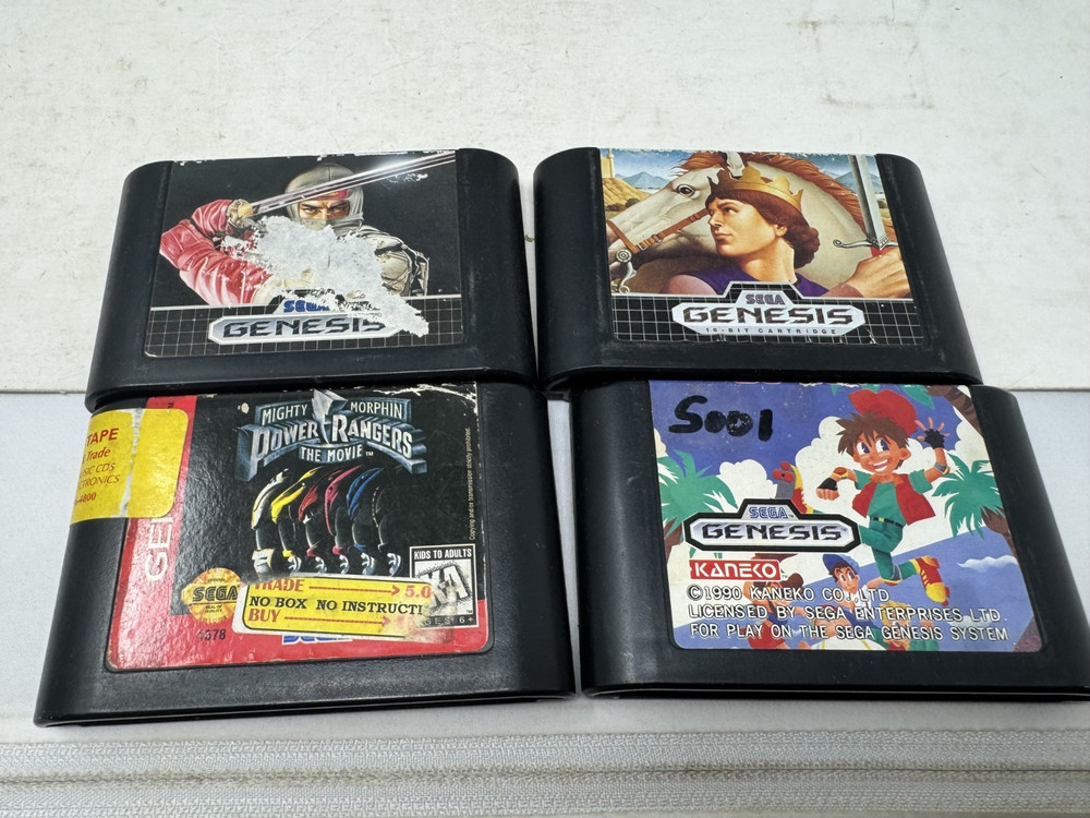 Sega Genesis Game Lot