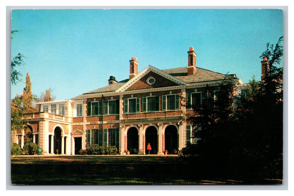 Nashville, TN Tennessee, The Governor's Mansion, Vintage Chrome Postcard