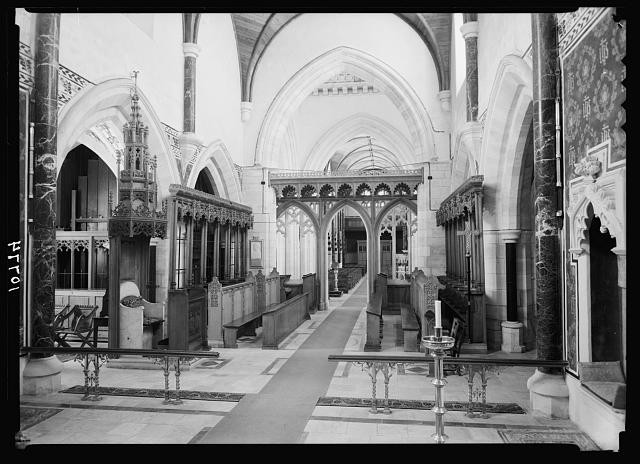 St. George's Cathedral,Jerusalem,Israel,Middle East,American Colony Photo,3