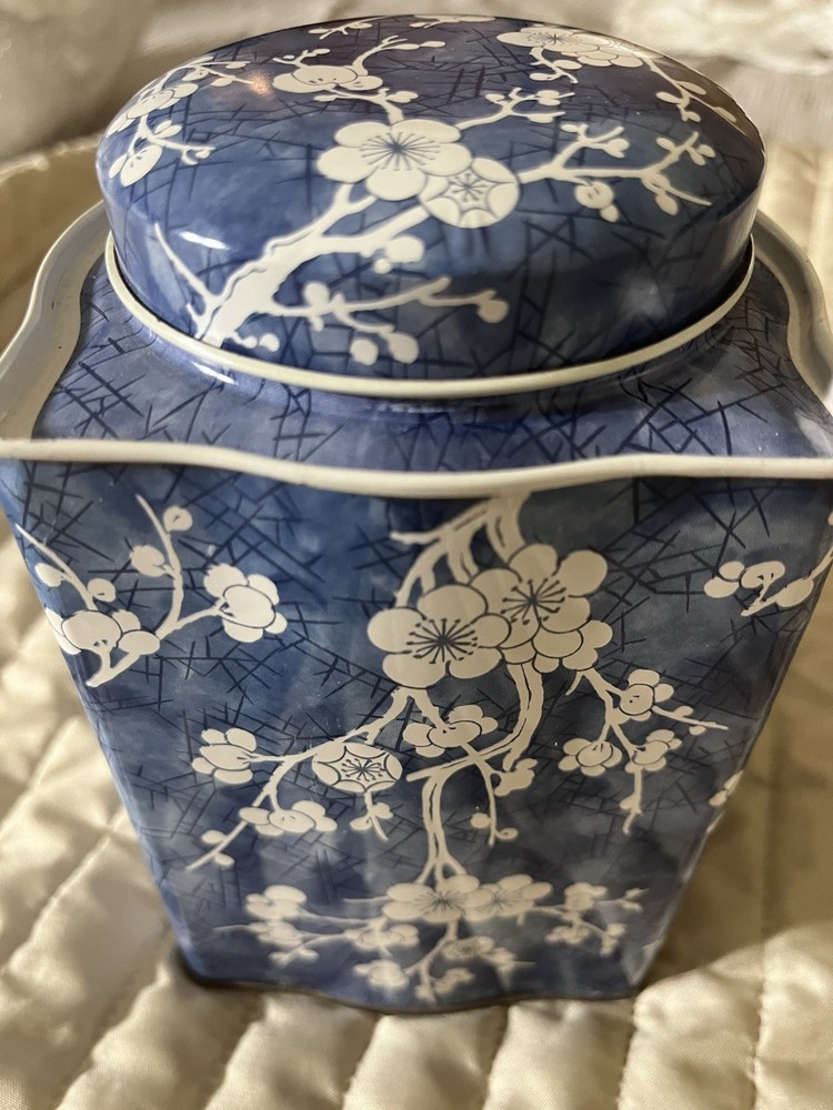 Vintage Tea Canister Tin