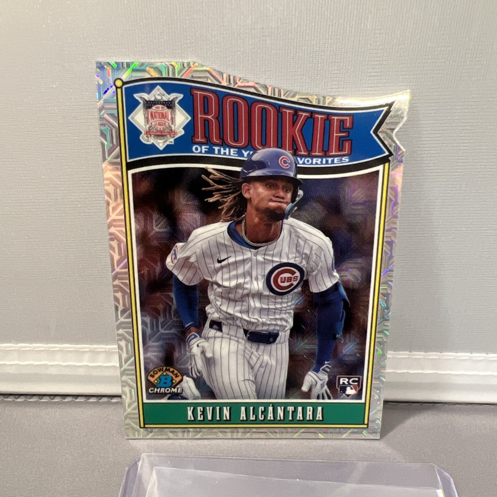 2025 Bowman Chrome Kevin Alcantara Rookie of the Year Favorites Mega Box Mojo