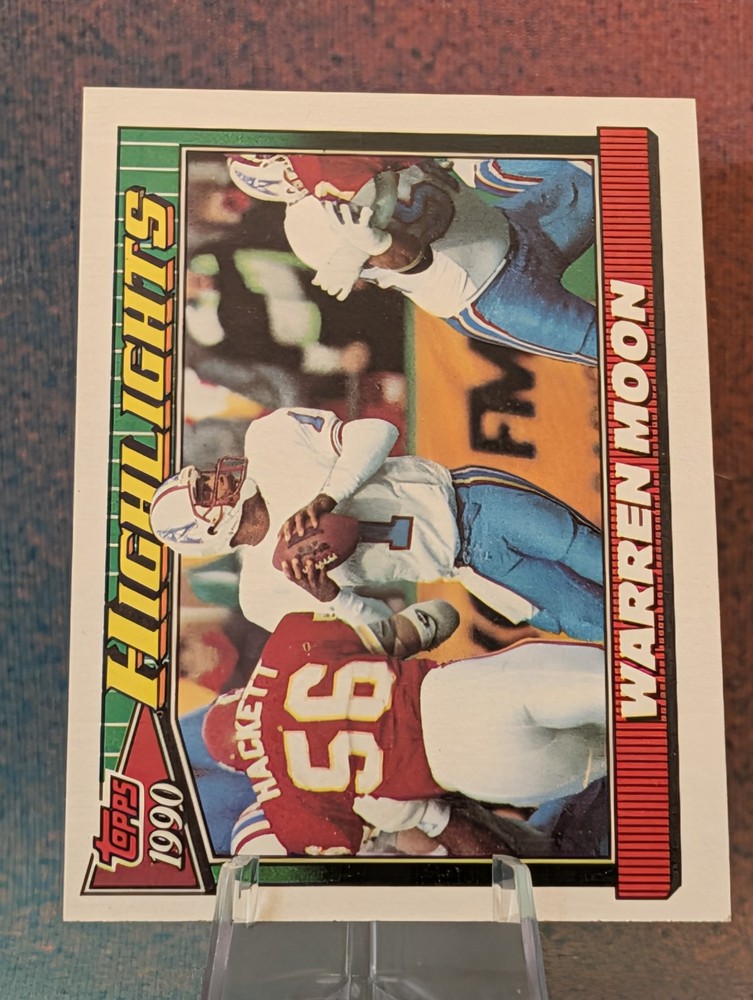 1991 Topps #7 Warren Moon