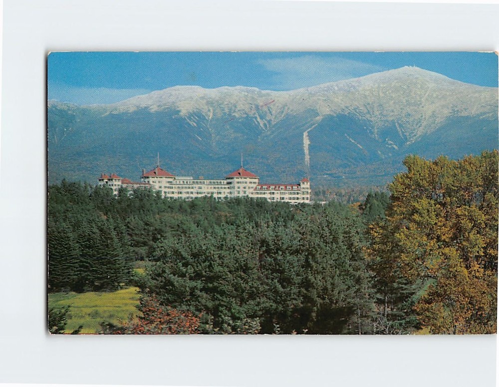 Postcard Mount Washington Hotel White Mountains Bretton Woods New Hampshire USA