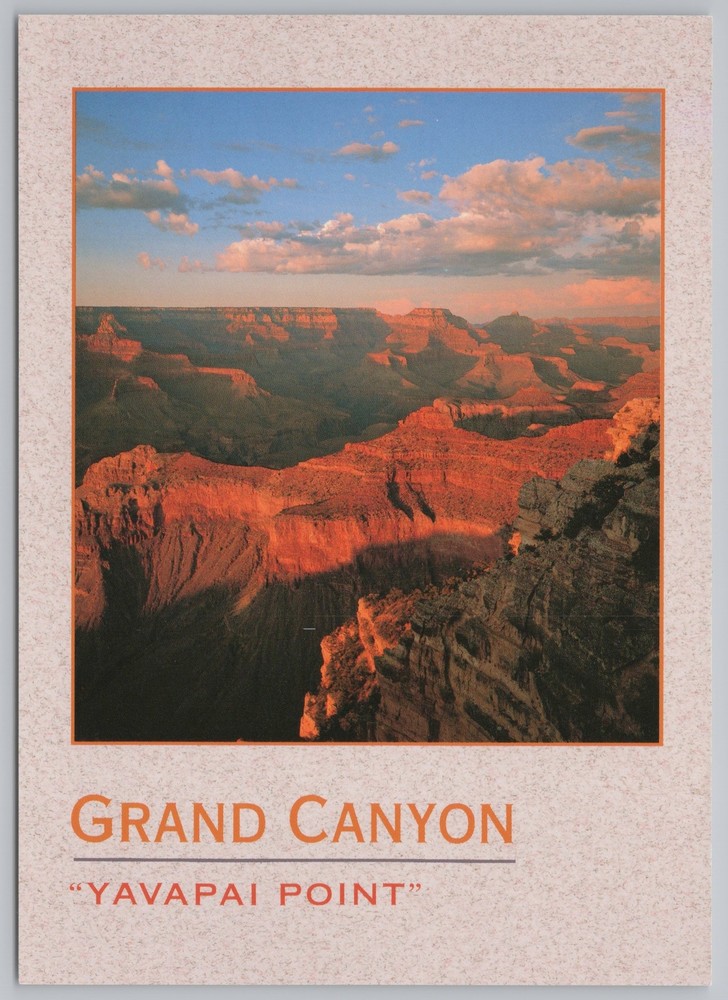 State View~Air View Yavapai Point @ Grand Canyon Park~Continental Postcard