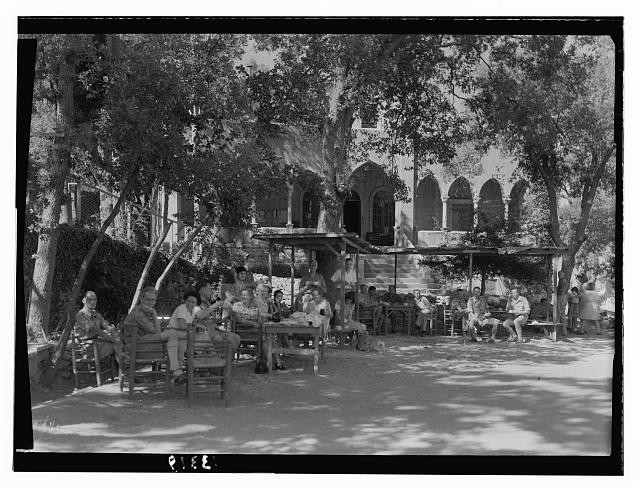 Chouer Mountain House,Lebanon,Soldiers' Summer Leave Camp,Matson Photo,1945,14
