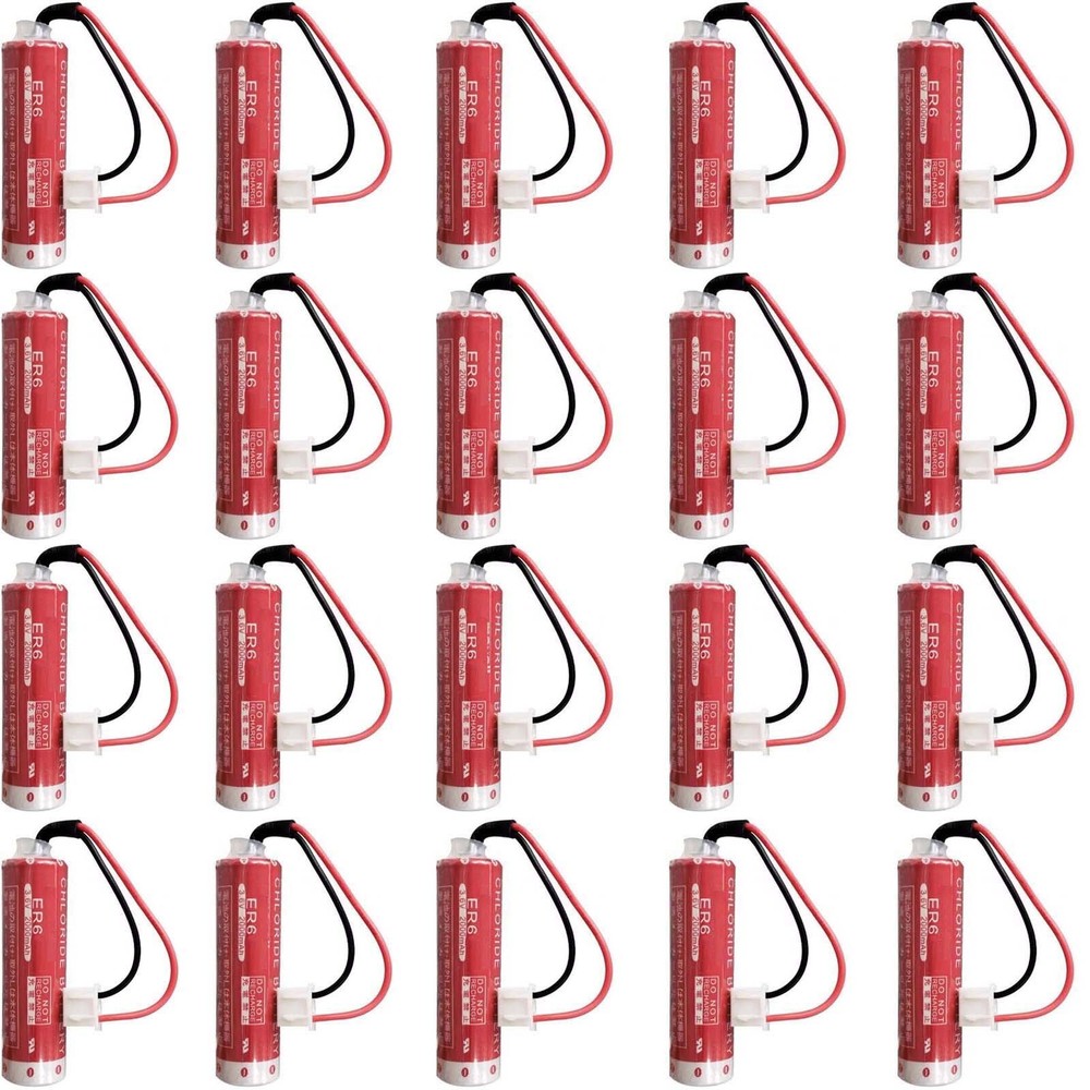 20x ER6 Battery for Maxell 3.6V ER6 ER6B ER6C OTC Robot PLC Li-Batttery