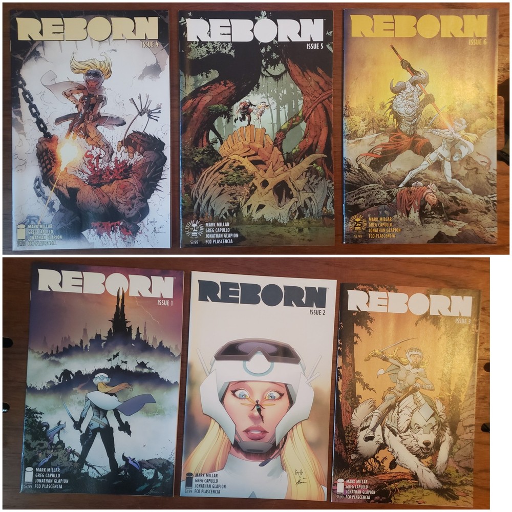 Reborn 1-6 Set Image Comics NM Mark Millar Greg Capullo