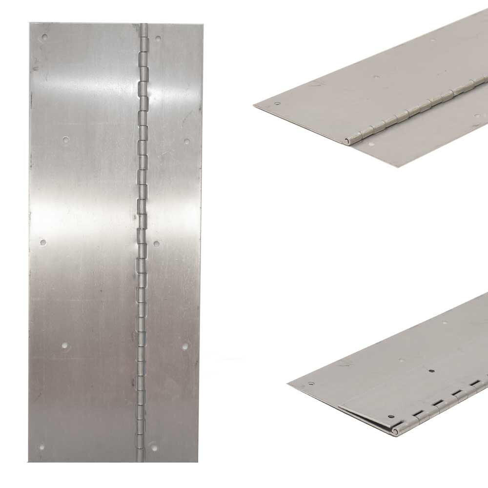 PrinceCraft Boat Piano Hinges | 16 Gauge 15 x 5 7/8 Inch Aluminum