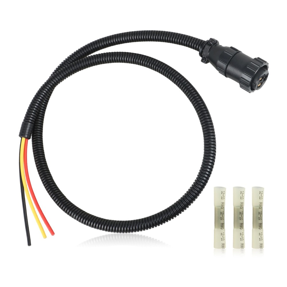 3 Pin Aux Power Cord for John Deere Round Baler 335 375 385 435 466 RE37651