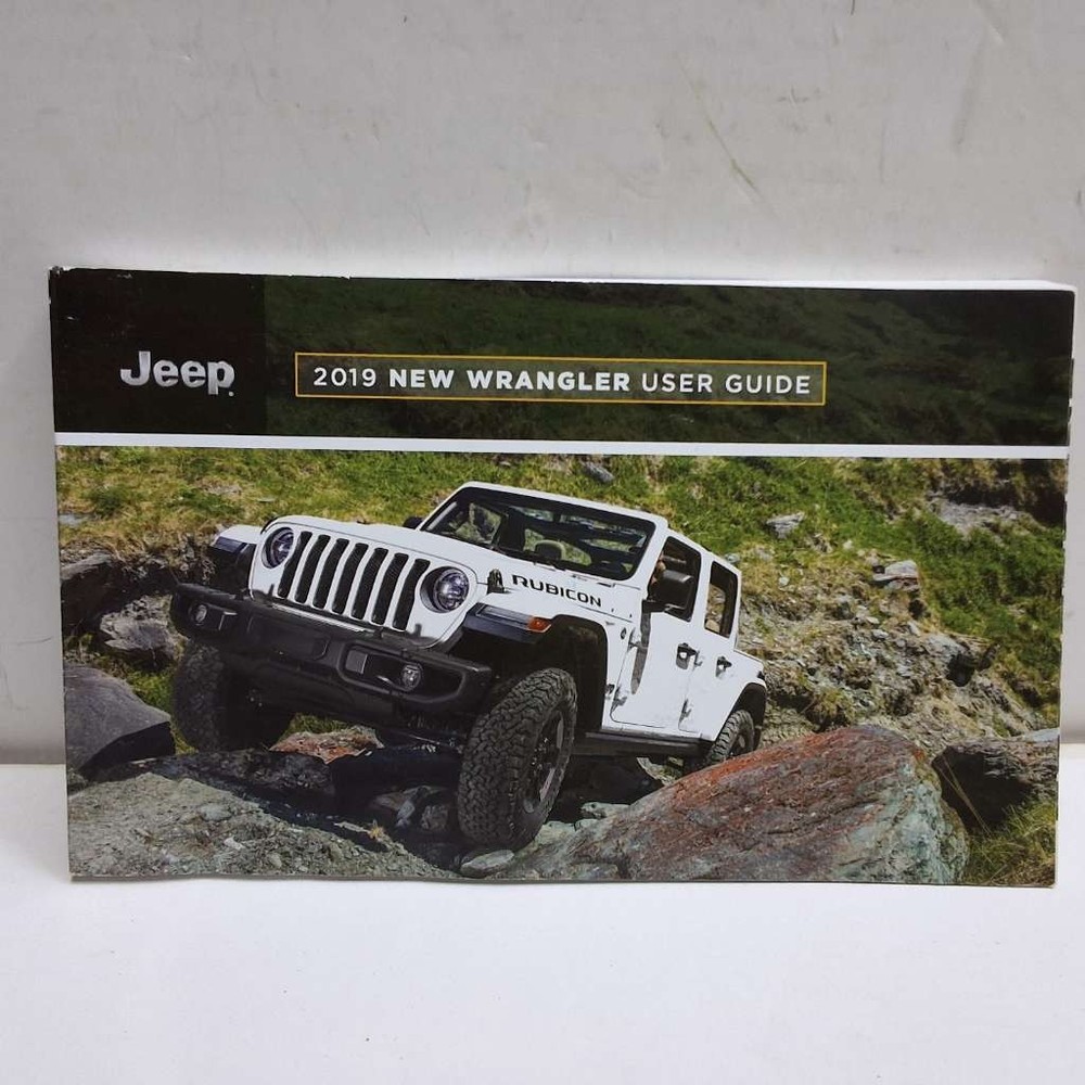 2019 Jeep New Wrangler User Guide Owner's Manual Original