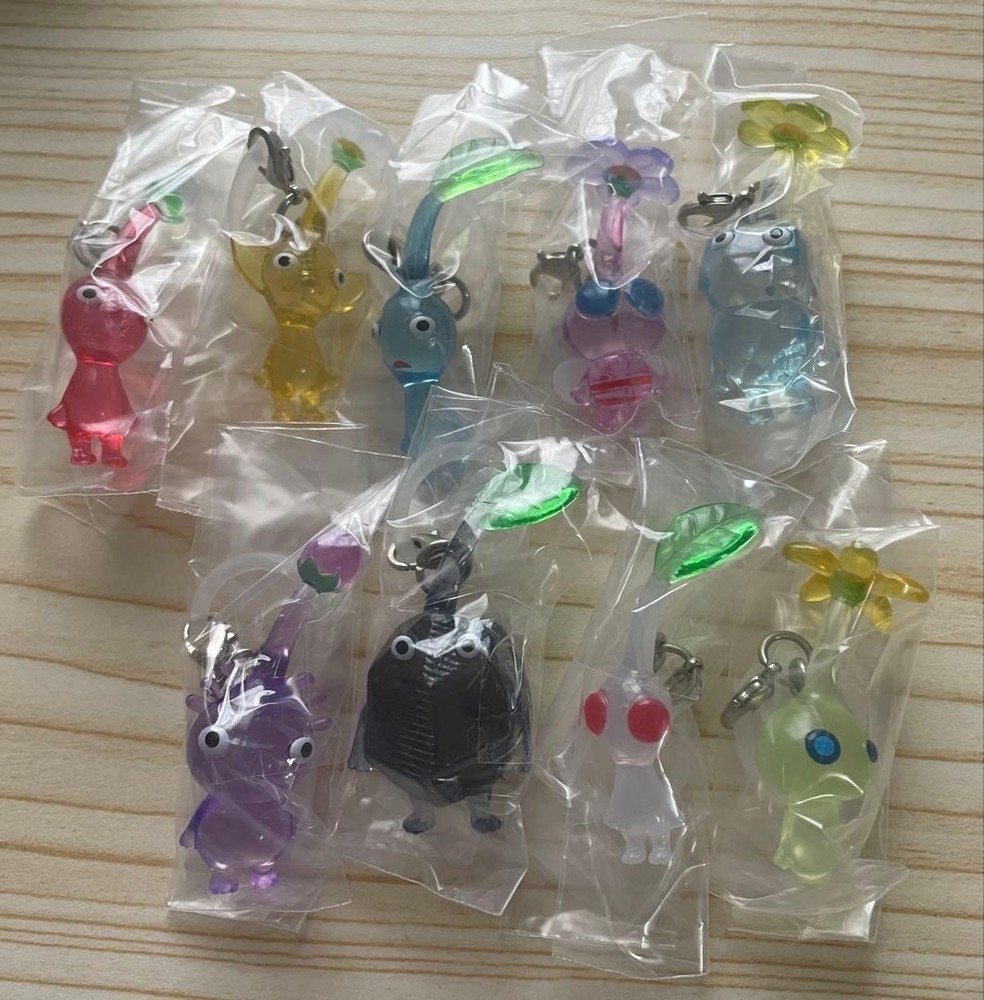 Pikmin Mejirushi Accessories 2 Capsule Toy 9 Types Complete set BANDAI Gacha