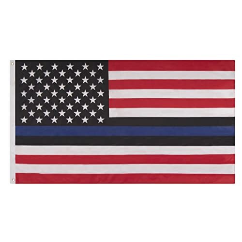 Rothco Red, White, and Blue Thin Blue Line US Flag 14458