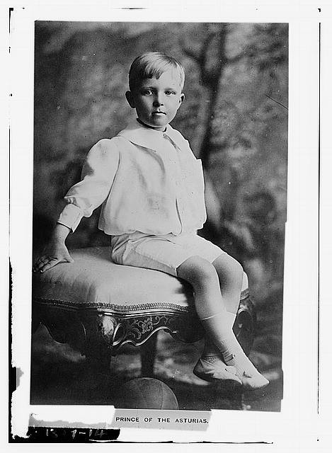 Photo:Prince of the Austrias,little boy,child,Bain News Service