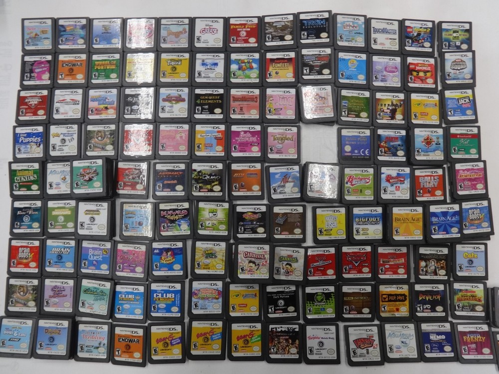 SELECTION # 1 Nintendo DS USED VIDEO GAMES U CHOOSE FROM DROP DOWN CART ONLY A-I