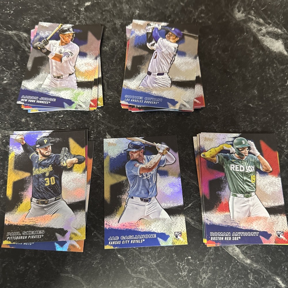 2026 Topps Series 1 Stars Of MLB Complete Insert Set (30) Cards SMLB1-30 Anthony