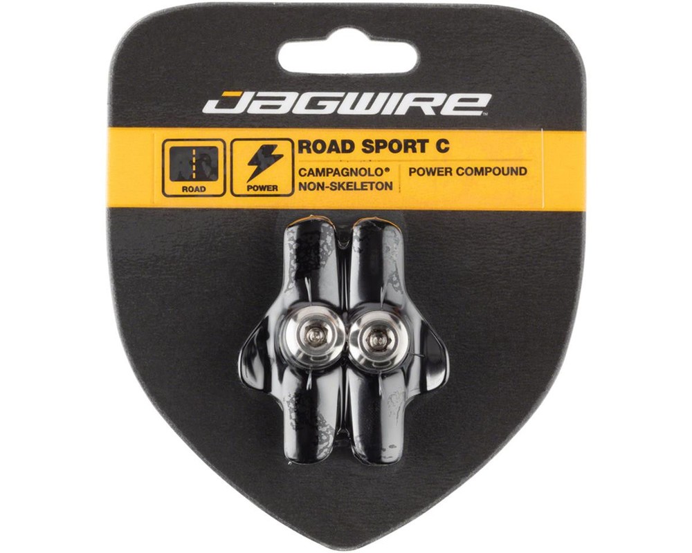 Jagwire Road Sport C Brake Pads (Black) (Campagnolo Non-Skeleton)