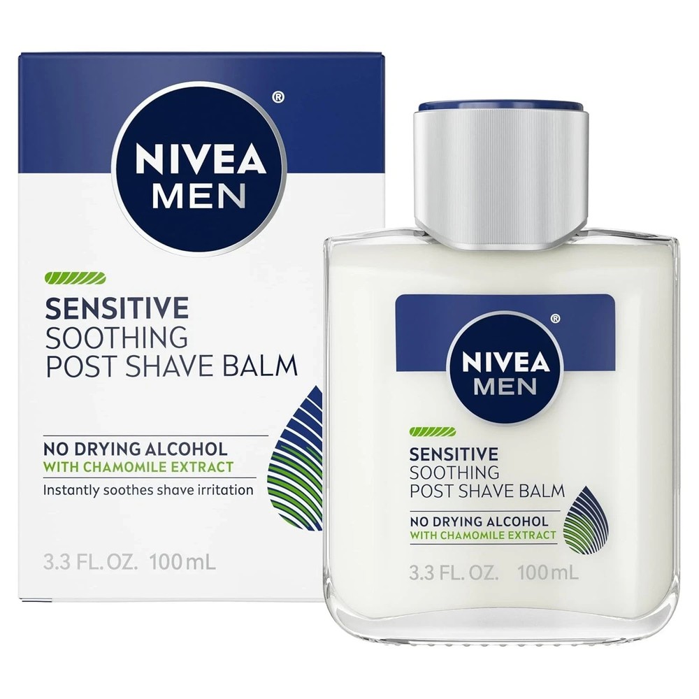 Nivea Men Sensitive After  Shave Balm 3.3 fl oz  100 ml