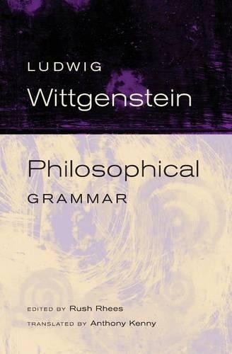 Ludwig Wittgenstein Philosophical Grammar (Paperback)Another great item from Rarewaves USA | Free delivery!