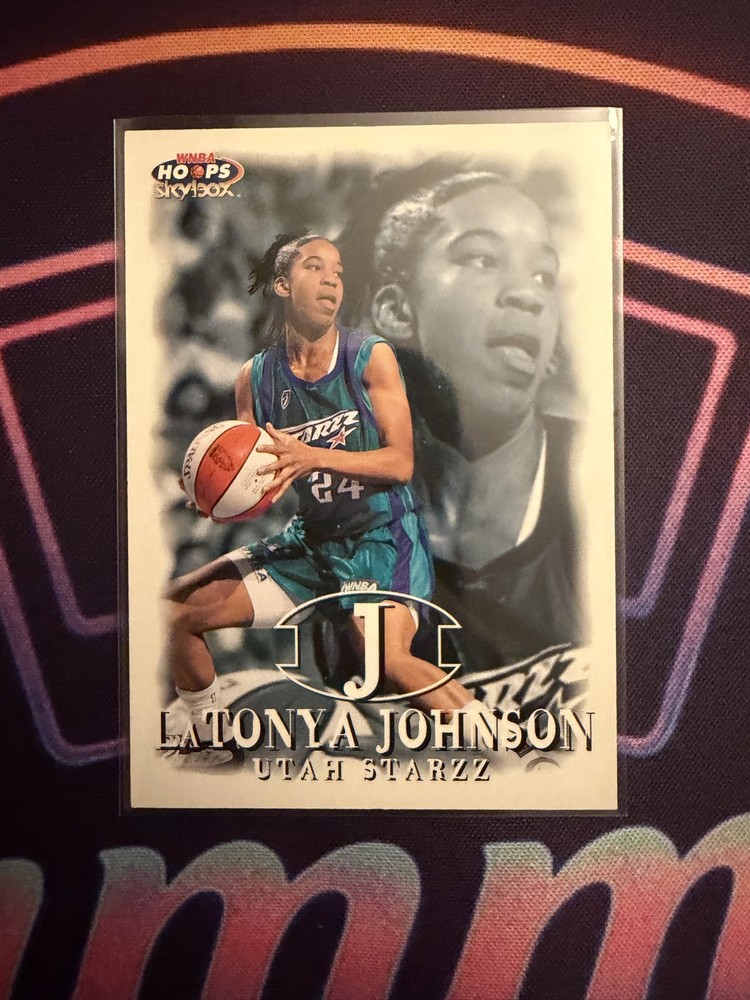 1999 WNBA Hoops Skybox - LaTonya Johnson #78 (RC)