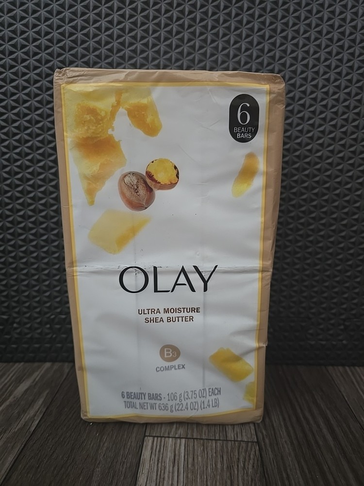 Olay Ultra Moisture Shea Butter Beauty Bars 6-Pack 636g New Sealed