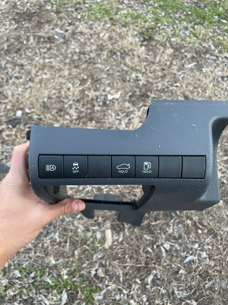 2019 Camry Control Panel And Switches