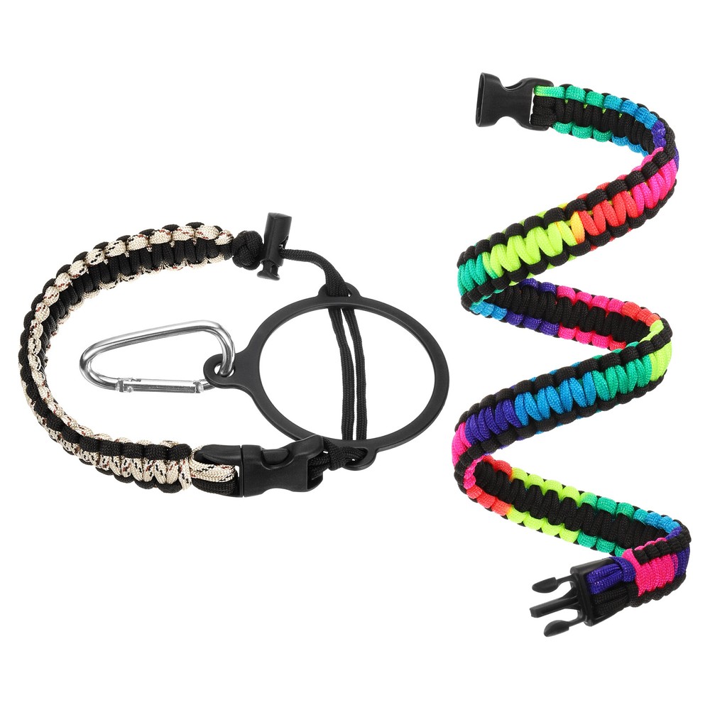 Paracord Handle, Water Bottle Handle Strap, Cream Color