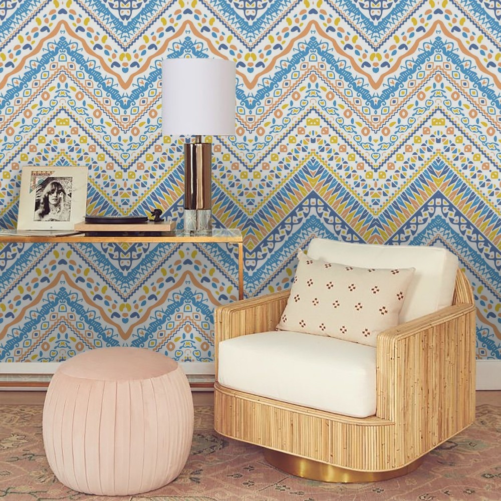 3D Bohemian Style Pattern Wall Murals Wallpaper Murals Wall Sticker