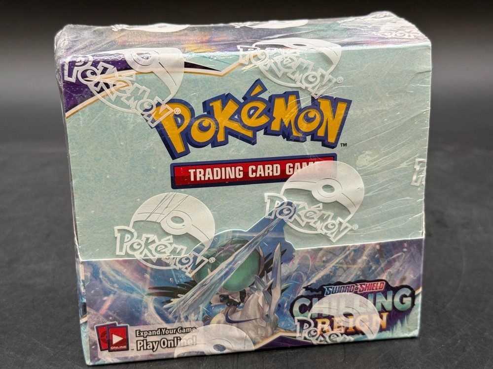 Pokemon TCG Sword & Shield Chilling Reign Booster Box SEALED SWSH06PROBSTEIN is actively accepting consignments !!