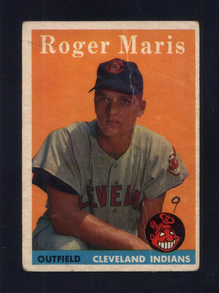 1958 Topps #47 Roger Maris Rookie Indians (GD) [MK] 012193