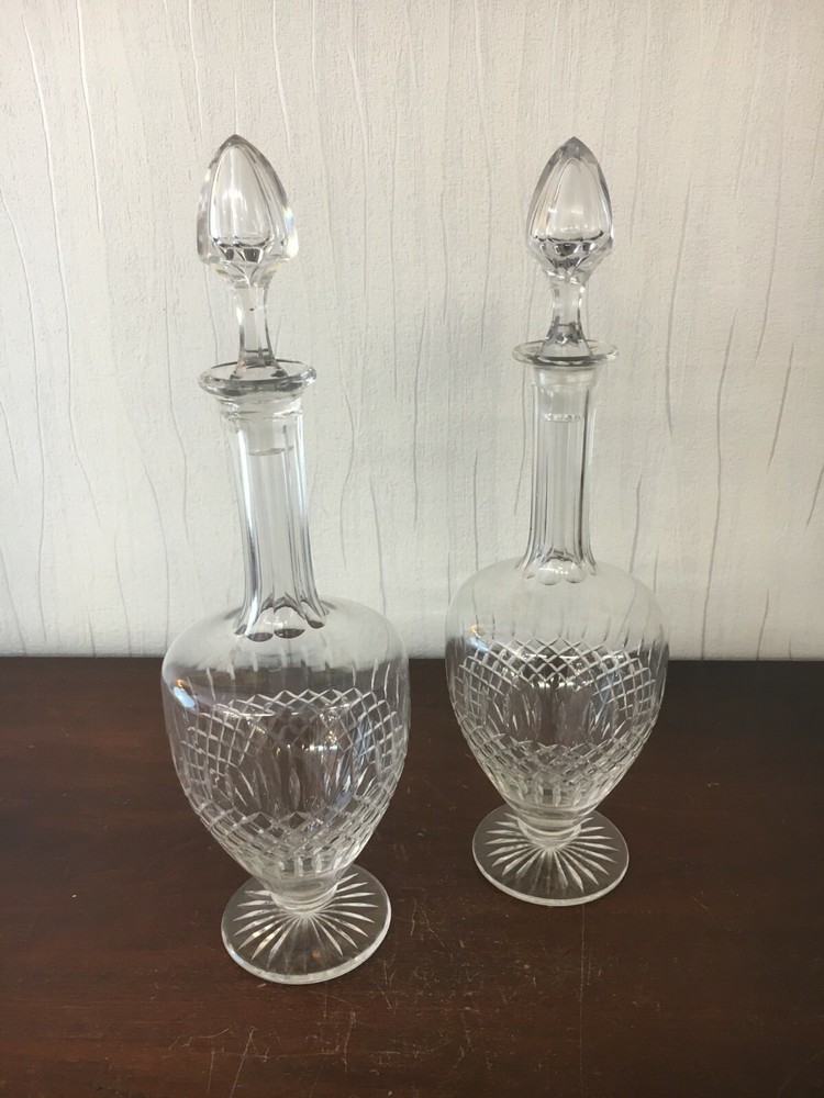 2 Saint Louis Crystal Carafes (Price Per Unit)